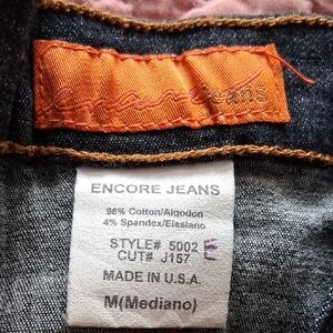 Encore Jean Dress Classic Blue Denim